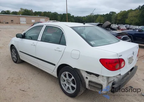 2008 Toyota Corolla Ce from USA, damaged, VIN 2T1BR32E08C885343